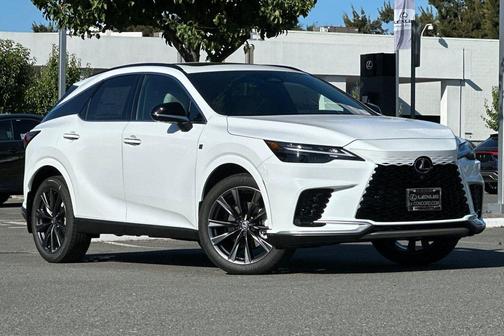 Ultra White 2026 Lexus RX 350 F SPORT Handling