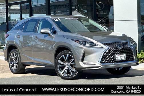 Atomic Silver 2021 Lexus RX 350 Base