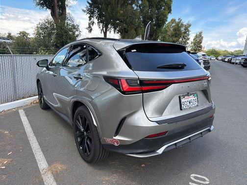 Atomic Silver 2024 Lexus NX 450h+ F SPORT Handling