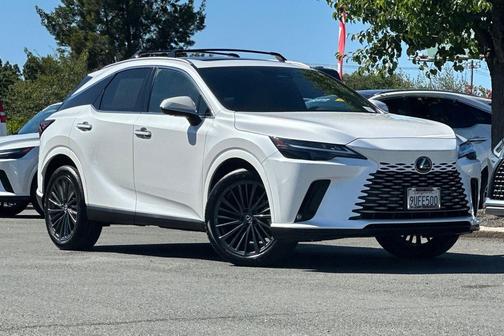 Eminent White Pearl 2025 Lexus RX 350h Premium