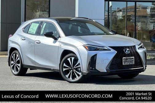 Iridium w/Obsidian Roof 2026 Lexus UX 300h F SPORT Design
