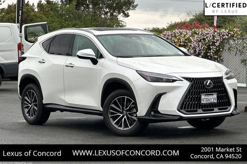 Eminent White Pearl 2025 Lexus NX 350h Premium