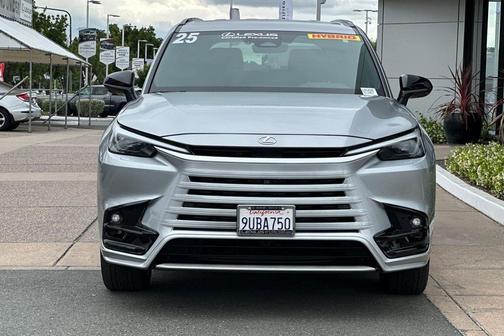 Celestial Silver Metallic 2025 Lexus TX 500h F SPORT Premium