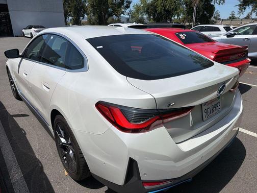 Mineral White Metallic 2023 BMW i4 Gran Coupe eDrive35