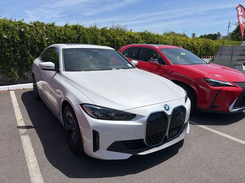 Mineral White Metallic 2023 BMW i4 Gran Coupe eDrive35
