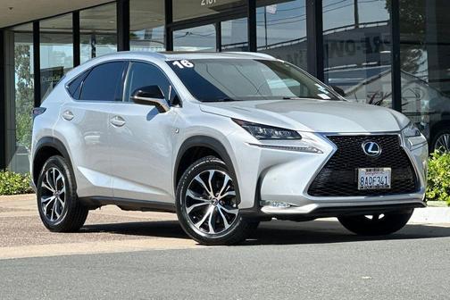 Silver Lining Metallic 2016 Lexus NX 200t F Sport
