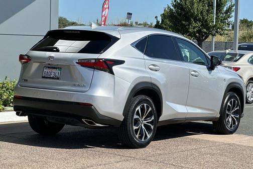 Silver Lining Metallic 2016 Lexus NX 200t F Sport