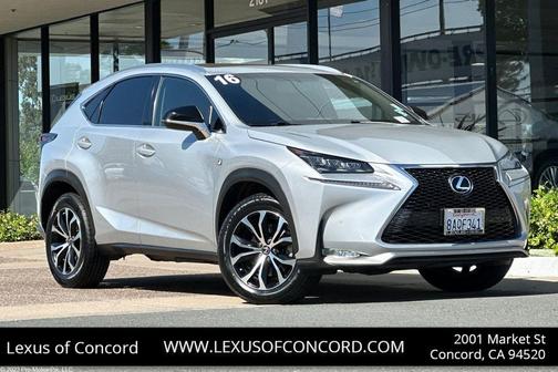 Silver Lining Metallic 2016 Lexus NX 200t F Sport