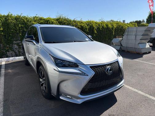 Silver Lining Metallic 2016 Lexus NX 200t F Sport