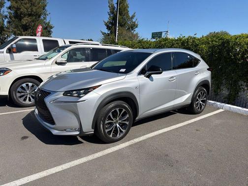 Silver Lining Metallic 2016 Lexus NX 200t F Sport