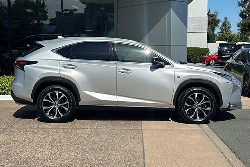 Silver Lining Metallic 2016 Lexus NX 200t F Sport