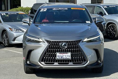 Atomic Silver 2022 Lexus NX 450h+ Luxury