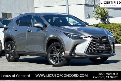 Atomic Silver 2022 Lexus NX 450h+ Luxury