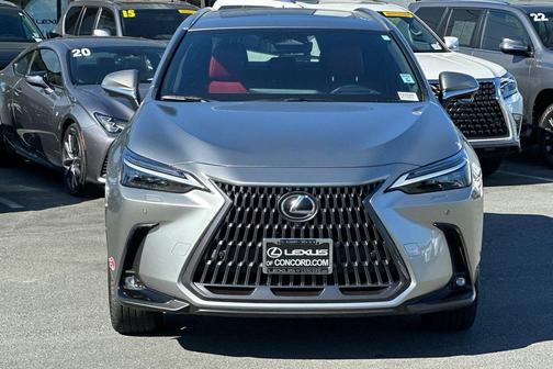 Atomic Silver 2022 Lexus NX 450h+ Luxury