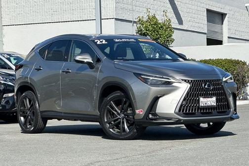 Atomic Silver 2022 Lexus NX 450h+ Luxury