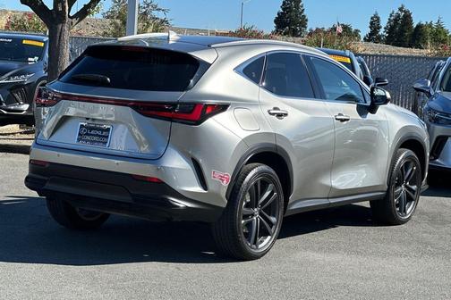 Atomic Silver 2022 Lexus NX 450h+ Luxury