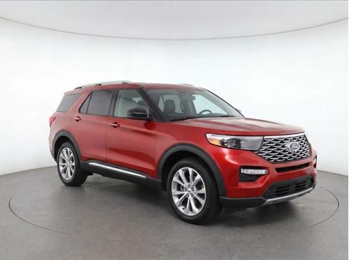 RAPID RED MET TINTED CC 2023 Ford Explorer PLATINUM