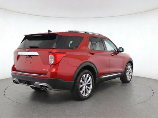 RAPID RED MET TINTED CC 2023 Ford Explorer PLATINUM