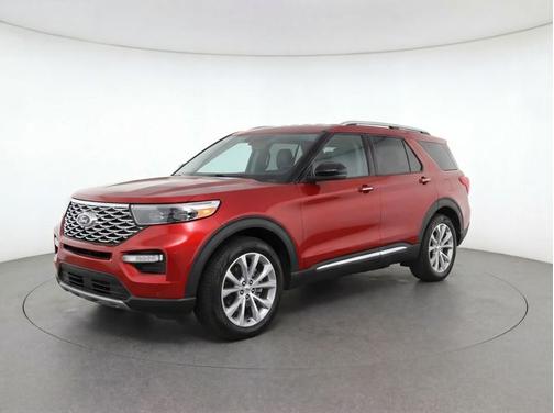 RAPID RED MET TINTED CC 2023 Ford Explorer PLATINUM
