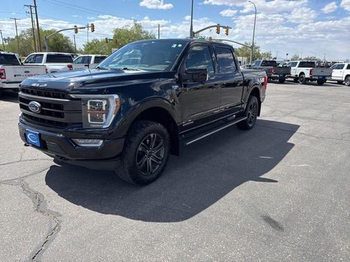 AGATE BLACK METALLIC 2022 Ford F-150 LARIAT