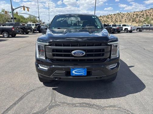 AGATE BLACK METALLIC 2022 Ford F-150 LARIAT