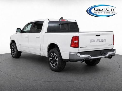 Bright White Clearcoat 2025 RAM 1500 LARAMIE