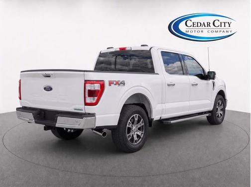 STAR WHITE METALLIC TRICOAT 2021 Ford F-150 LARIAT
