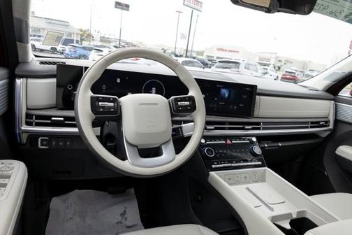 Red 2024 Hyundai SANTA FE HEV Calligraphy