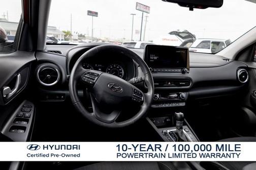 Red 2023 Hyundai KONA SEL