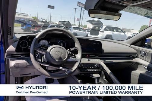 Blue 2024 Hyundai ELANTRA SEL