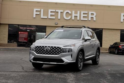 Silver 2023 Hyundai SANTA FE HEV Limited