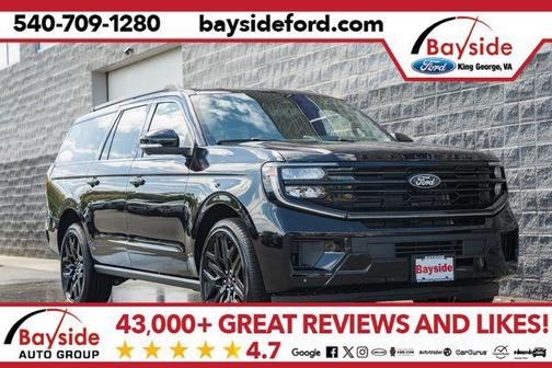 Agate Black Metallic 2026 Ford Expedition Max Platinum