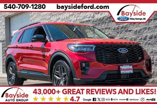 Rapid Red Metallic Tinted Clearcoat 2026 Ford Explorer ST