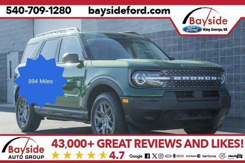 Eruption Green Metallic 2025 Ford Bronco Sport Big Bend