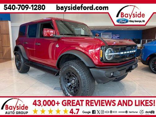 Ruby Red Metallic Tinted Clearcoat 2026 Ford Bronco Outer Banks SUV
