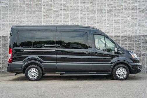 Agate Black Metallic 2026 Ford Transit-350 XL