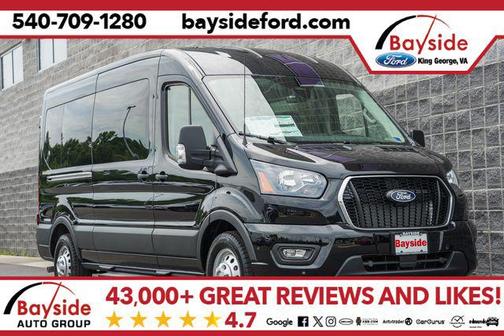Agate Black Metallic 2026 Ford Transit-350 XL