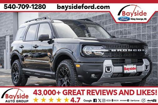 Shadow Black 2026 Ford Bronco Sport Badlands SUV