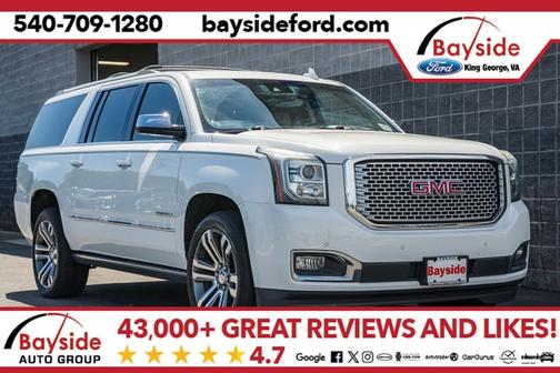Summit White 2017 GMC Yukon XL Denali