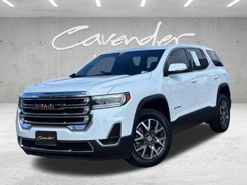 Summit White 2023 GMC Acadia SLE