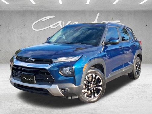 Pacific Blue Metallic 2021 Chevrolet Trailblazer LT