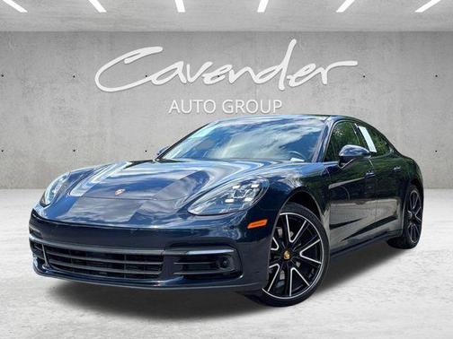 Blue 2018 Porsche Panamera 4
