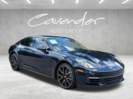 Blue 2018 Porsche Panamera 4