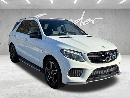 Polar White 2016 Mercedes-Benz GLE-Class GLE 450 AMG Coupe 4MATIC
