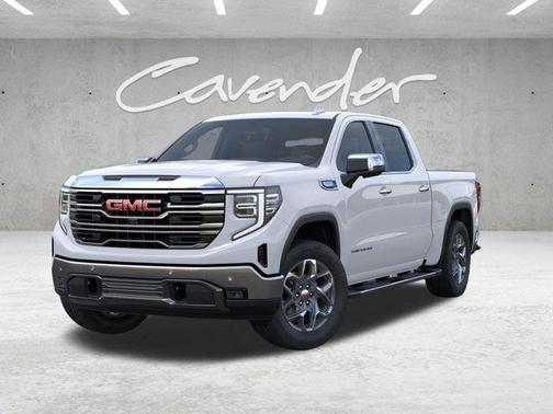 Glacier White 2026 GMC Sierra 1500 SLT