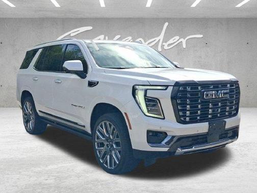 White Frost Tri-Coat 2025 GMC Yukon Denali Ultimate