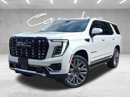 White Frost Tri-Coat 2025 GMC Yukon Denali Ultimate