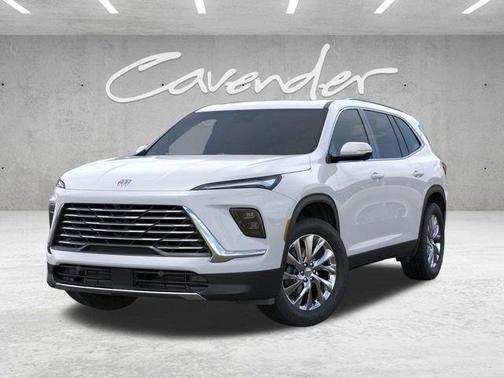 White Tri-Coat 2026 Buick Enclave Preferred
