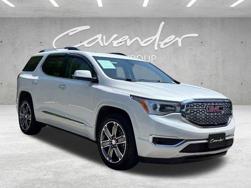 White Frost Tri-Coat 2017 GMC Acadia Denali