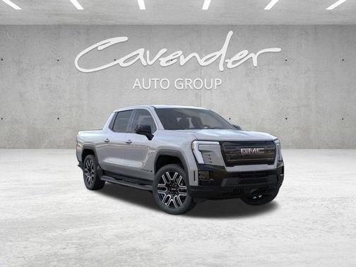 Gray 2026 GMC Sierra EV Elevation